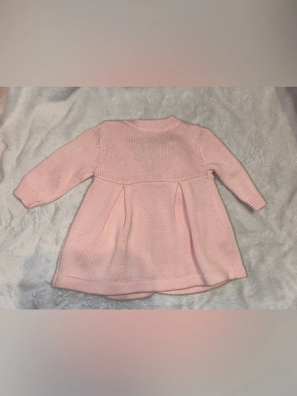 Bonnie Baby Pink Knit Cardigan - Picture 3 of 5